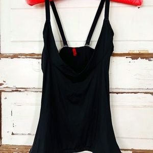 SPANX Slimplicity Black Camisole Open Bust M NEW!